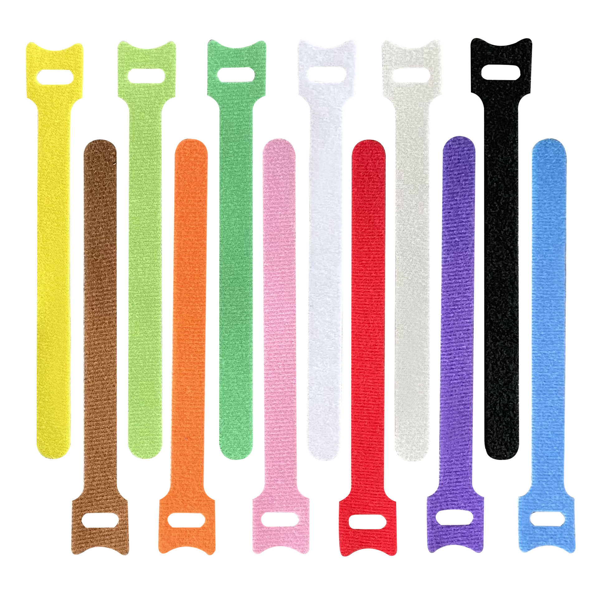 Simi T-shaped Cat Head Back-to-back Velcro Cable Tie Organiser Data Cable Storage Fixed Back-to-back Velcro