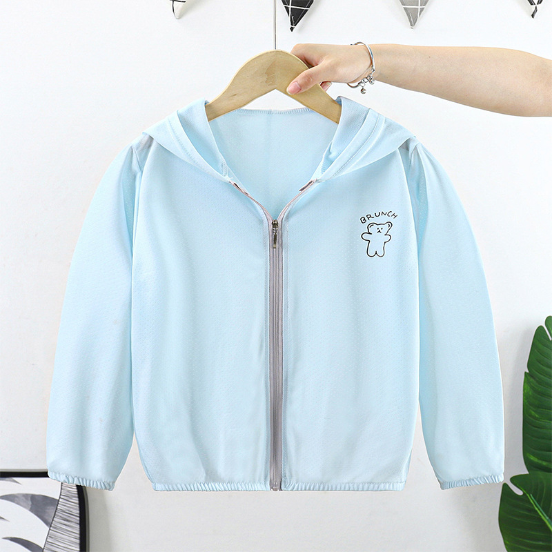 Children's Sun Protection Clothing Summer New Children's Coat Thin Girls Sun Protection Clothing Breathable Baby Sun Protection Clothing 2023 Children's Clothing