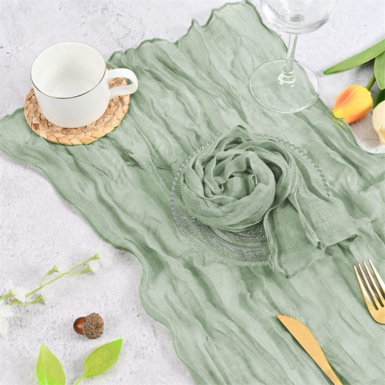 Bali yarn pleated napkin country bohemian table cloth decoration wedding party evening napkin placemat wholesale