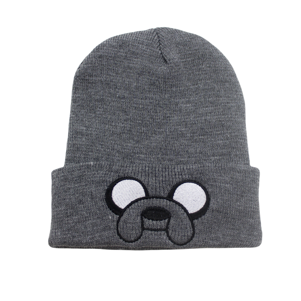 Cross-border new Adventure Time cartoon knitted hat European and American Adventure live treasure Jake pullover wool