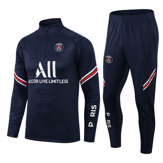 Chelsea Inter Atletico Madrid training uniform football uniform long sleeve main suit half zipper Jersey wholesale a generation of hair