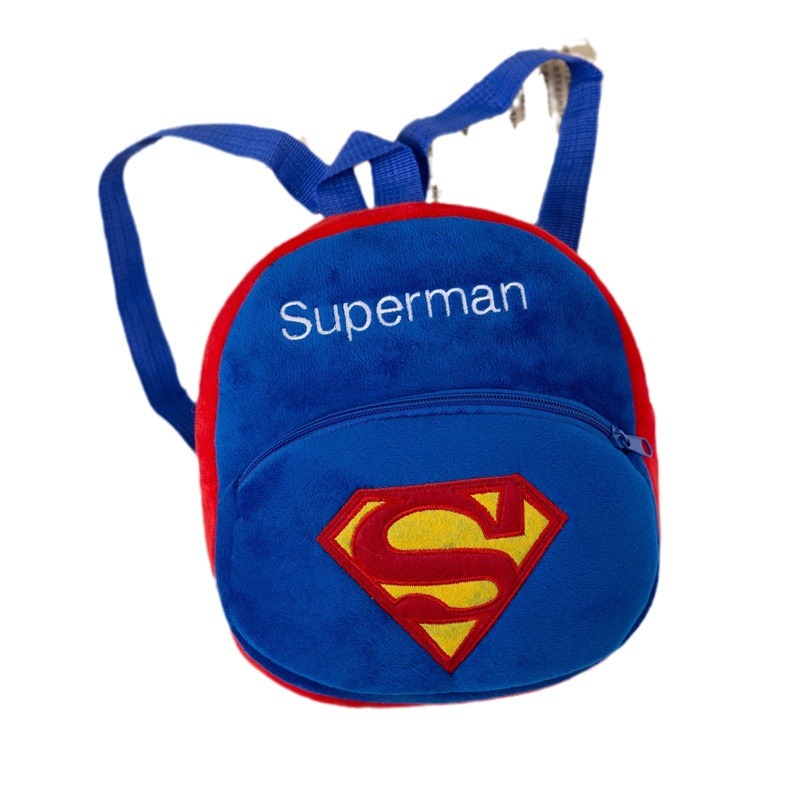 Kindergarten Bag 3-5 Years Old Baby Girl Velvet Boy Fashion Mini Cartoon Anime Baby Small Backpack
