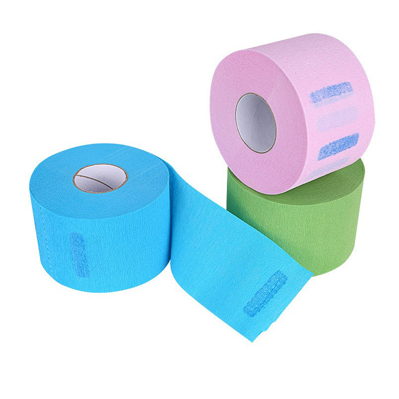 Neck protection paper color neck paper hairdressing paper bag turban disposable waterproof shatter-proof hair barber paper cross-border perm paper