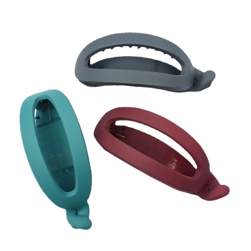 New summer long hair ponytail buckle updo hair volume Hollow twisted clip female simple temperament banana clip hairpin