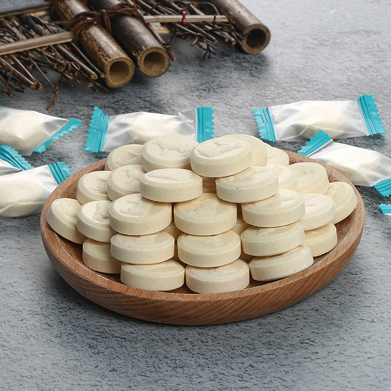 Xinjiang Internet celebrity camel milk Shell children's dry and casual snacks milk flavor Rich bagged milk slices factory wholesale
