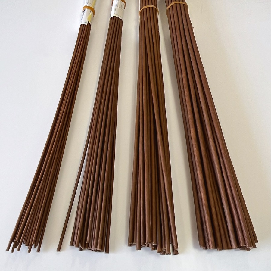 Factory direct coffee color paper bag flower Rod pine nut lotus flower Rod Flower Rod wire wholesale simulation flower Rod