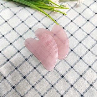 Factory in stock facial scraping powder Crystal scraping crystal plate heart-shaped massager facial special health care