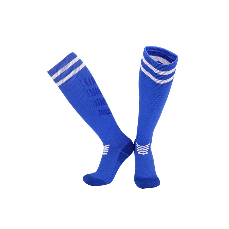 Cross-border Football Socks Long Barrel Men's and Women's Thick Towel Bottom Sweat-absorbent Non-slip Over-knee Socks Children's Sports Football Socks