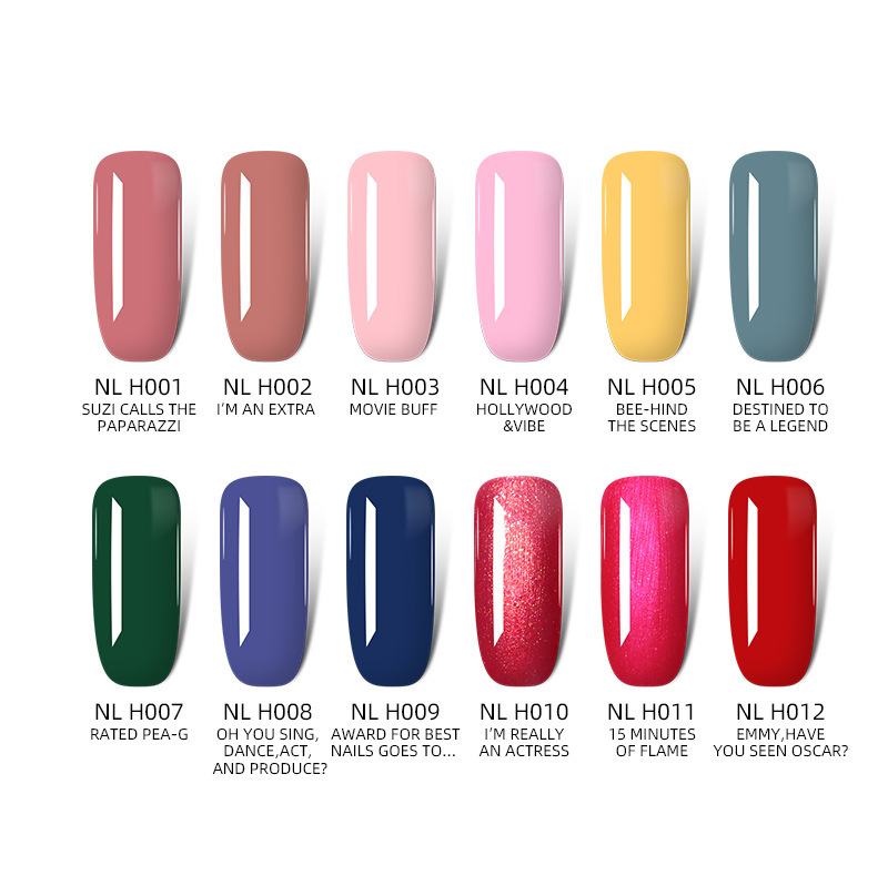 Japanese nail polish glue suit 30 colors Japanese phototherapy Nail Polish glue Barbie glue functional glue nail polish suit