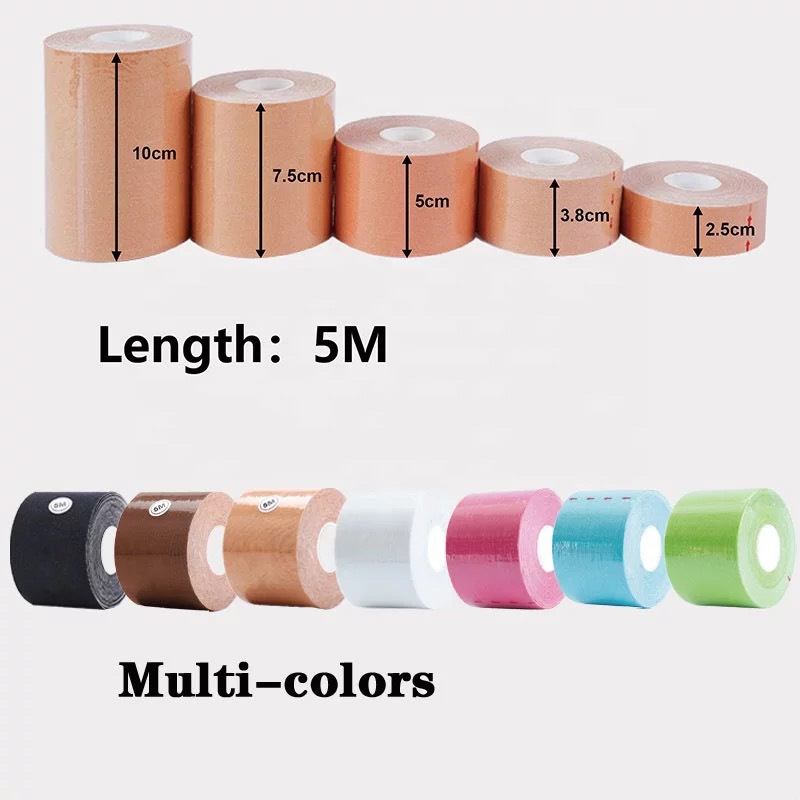 White Patch Tape physiotherapy rehabilitation Tape bandage muscle patch elastic cloth lifting chest patch Boob Tape