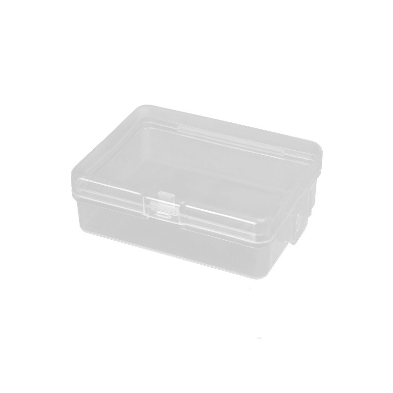 Plastic packaging box rectangular transparent parts box small box hardware accessories storage box factory direct sales