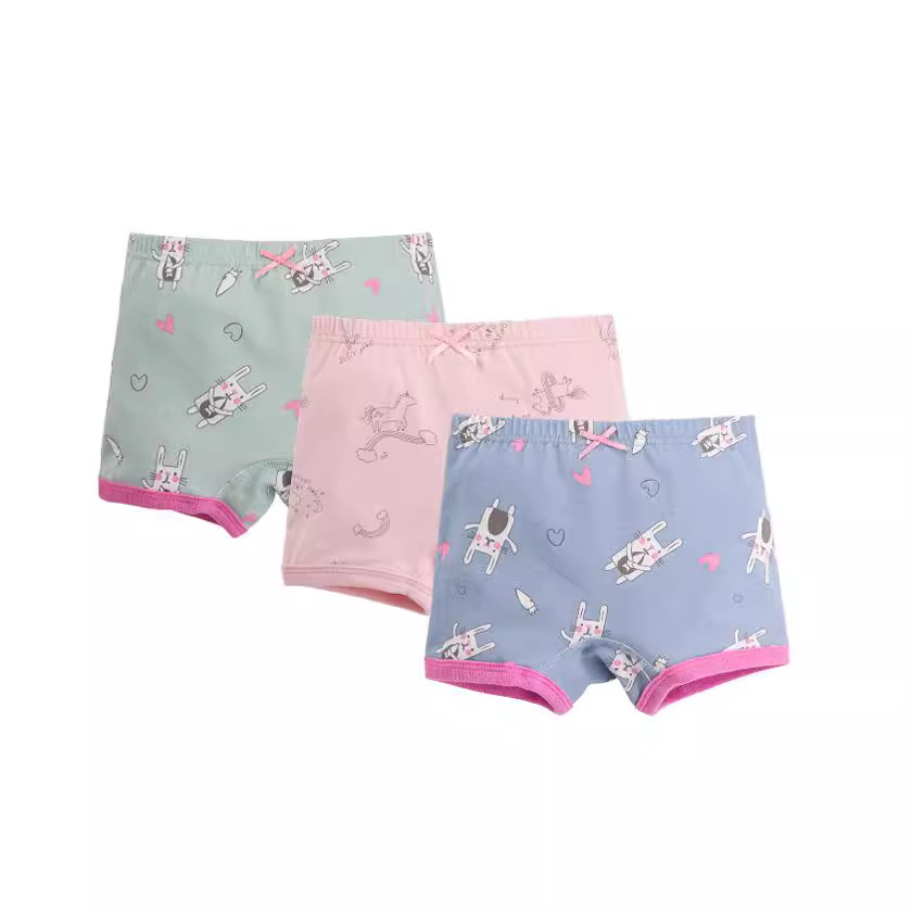 Girls underwear children's underwear new baby rabbit girls boxers wholesale