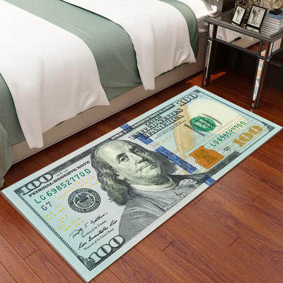 Cross-border creative strip bedroom bedside dollar carpet living room rectangular hallway corridor bay window non-slip floor mat