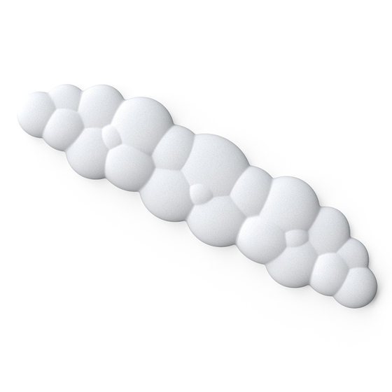 Cross-border Amazon Cloud Keyboard Hand Holder Memory Foam Silicone Leather Mouse Mat Wrist Pad Wholesale
