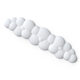 Cross-border Amazon Cloud Keyboard Hand Holder Memory Foam Silicone Leather Mouse Mat Wrist Pad Wholesale