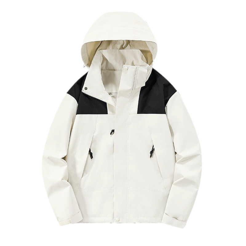 Beijia same style 2024 spring and autumn thin jacket men's mountaineering clothing women's windproof waterproof couple jacket casual jacket