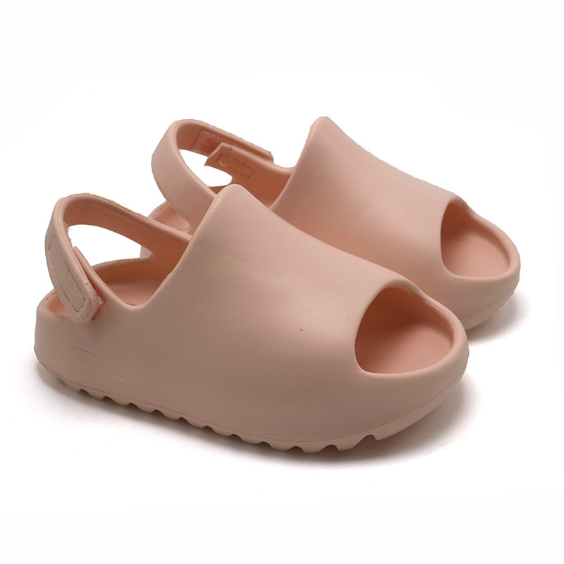 Children's slippers summer children's home thick bottom non-slip slippers medium and big children's home bathroom bath baby slippers