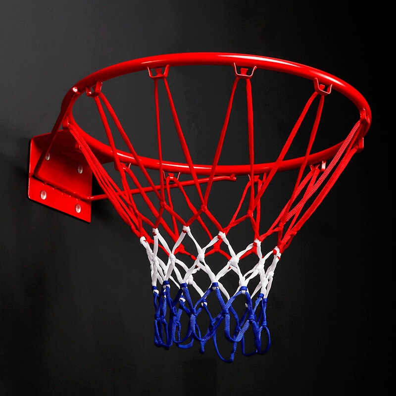Outdoor indoor basketball net frame lengthened thick durable standard basketball rack net basket professional competition training net