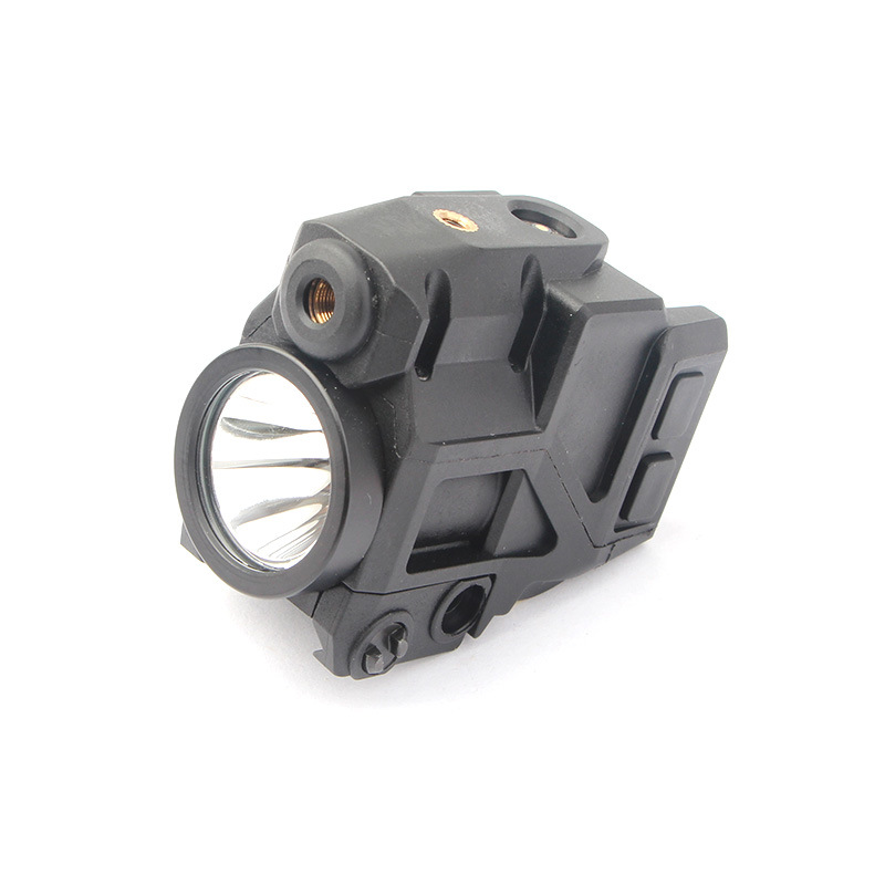 Cross-border new mini flashlight magnetic suction home rechargeable outdoor hanging green laser blue laser flashlight