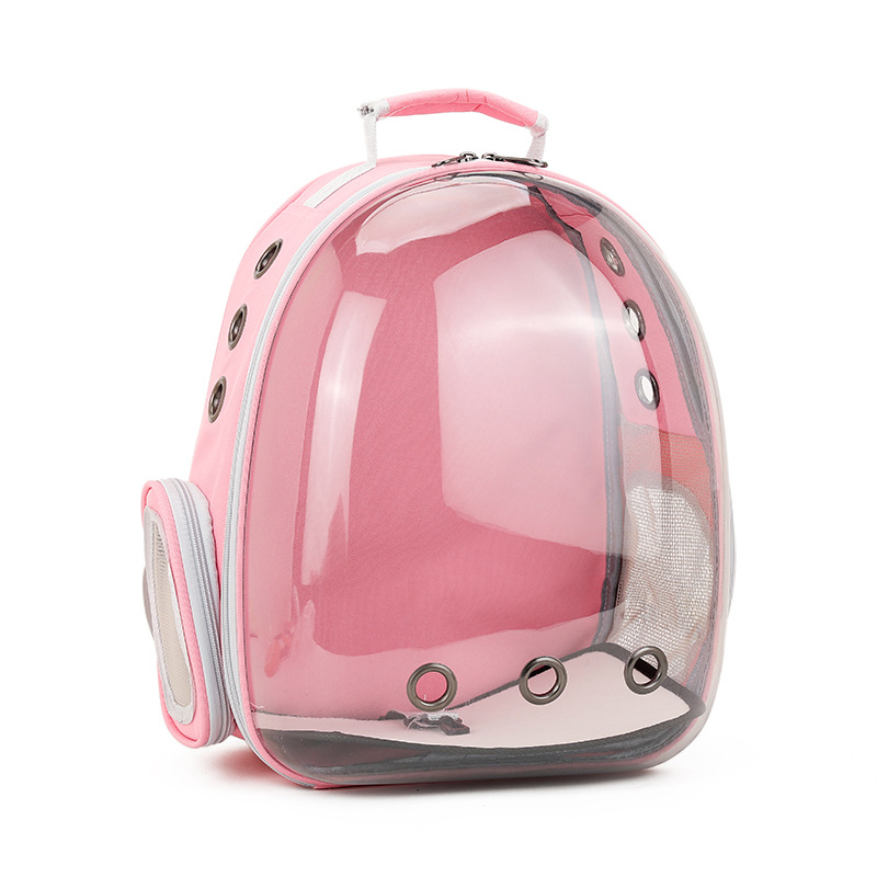Half Space Cat Bag Panoramic Transparent Portable Outgoing Lightweight Breathable Pet Bag Large Capacity Dog Cat Backpack
