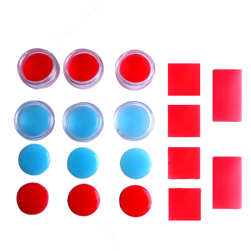 Diamond painting mastic tool kit accessories drill point red mastic square disc tweezers factory direct wholesale