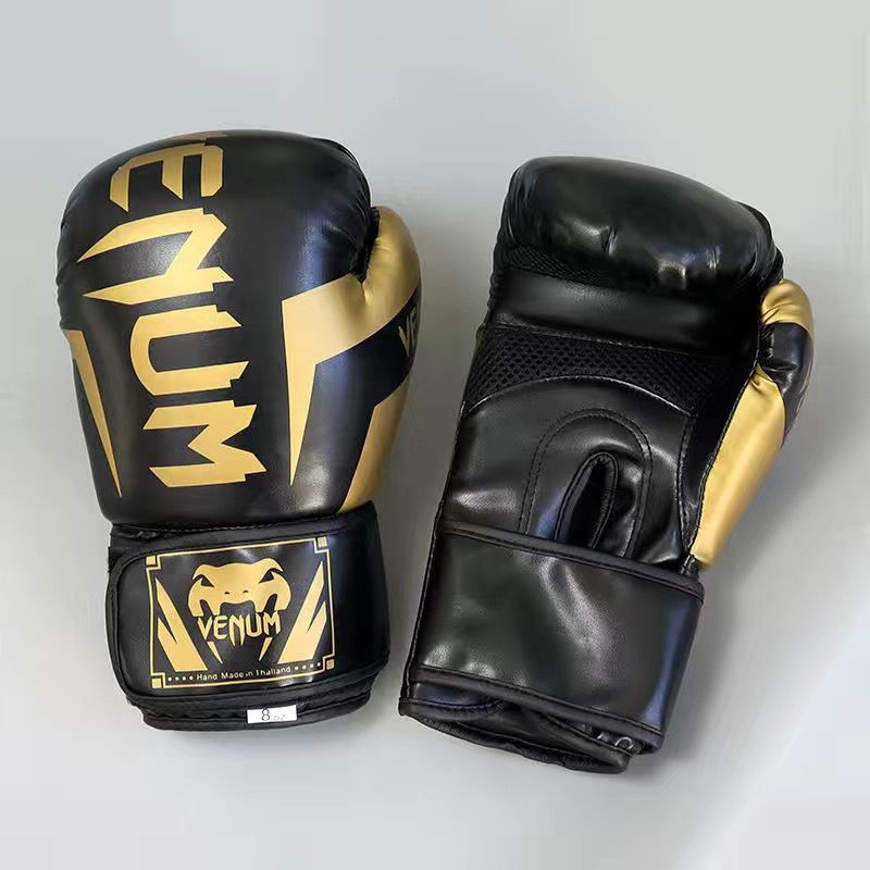 Boxing Gloves Adult Professional Training Boxing Gloves Men's and Women's Sanda Sandbags Fighting Gloves Muay Thai Fighting Children's Boxing Gloves