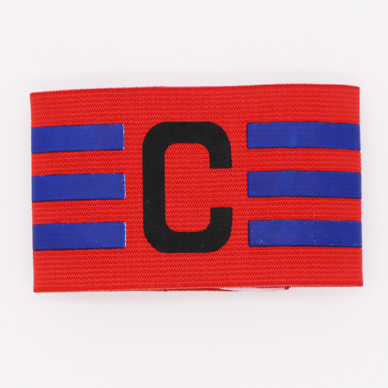 Basketball Football Team Long Label Adult Velcro C Armband Against Division Team Match Armband Football Captain Armband