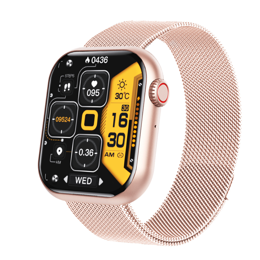 New F57 Sports Watch heart rate sleep monitoring Bluetooth call voice assistant smart bracelet