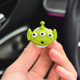 Three-eyed perfume clip