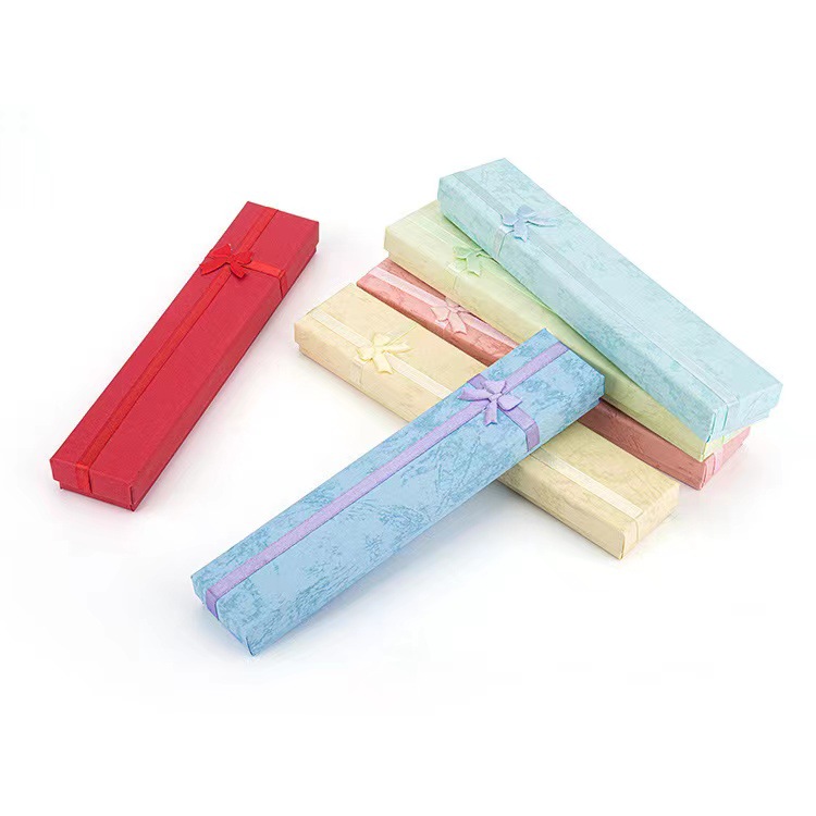 Low price cloud long box bracelet hairpin gift box jewelry packaging box necklace box rectangular jewelry jewelry packaging box