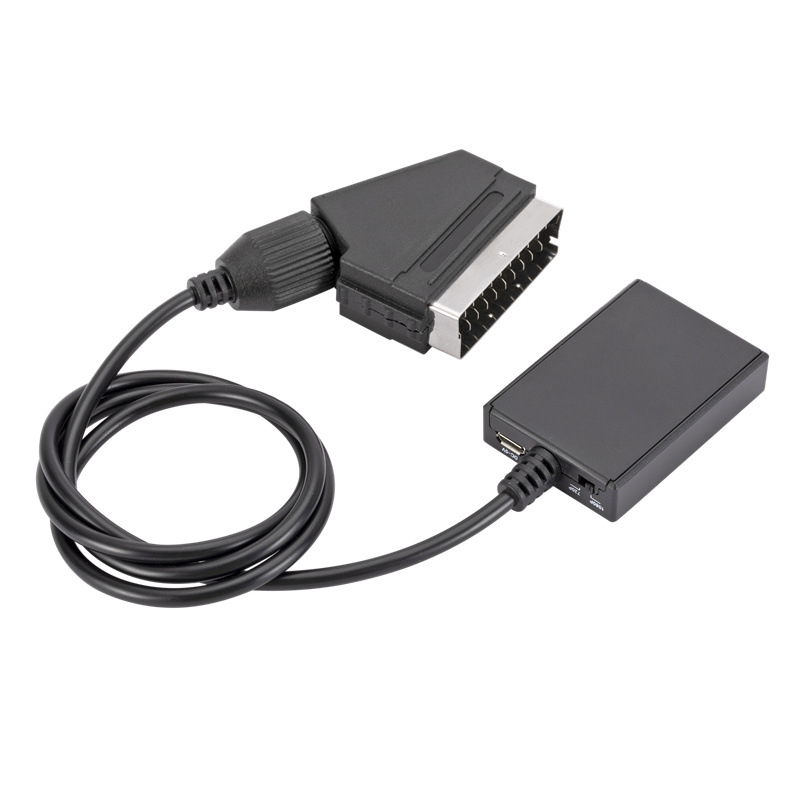 HD scart to hdmi converter scart to hdmi adapter cable video cable 1080P converter