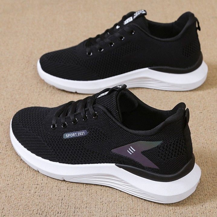 Women's shoes sneaker 2023 new spring and summer fashion all-match soft bottom lightweight casual running shoes for women