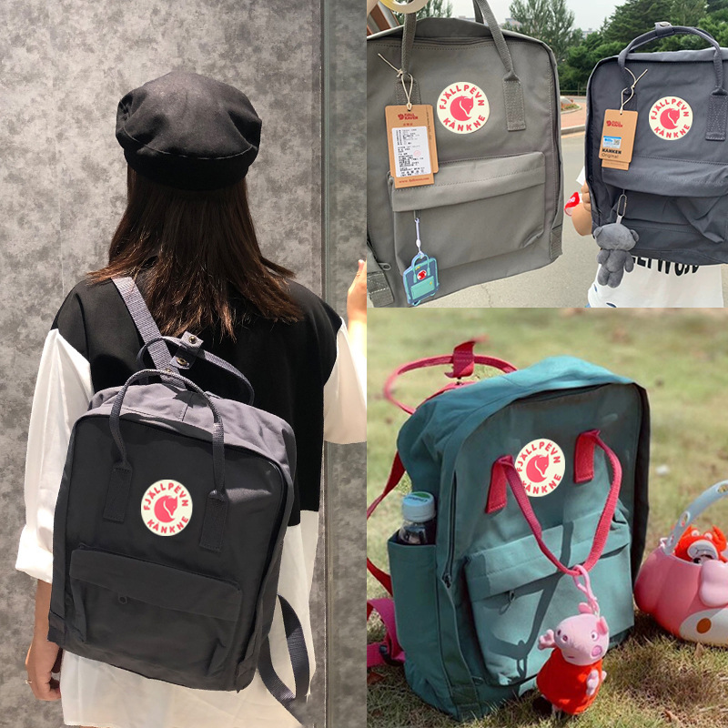 One to one Lin Xiaozhai Arctic White Fox High Quality Backpack Cross Border Fox Backpack Waterproof Student Schoolbag