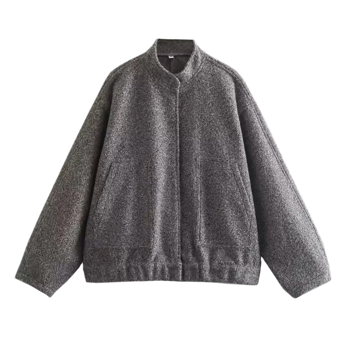 Cross-border 2023 Europe and the United States New 15-color Loose Casual Jacket Street Collar Dark Button Jacket 8420