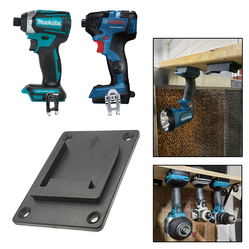 Suitable for Makita Makita Bosch 14.4V/18V lithium battery tool fixing bracket base