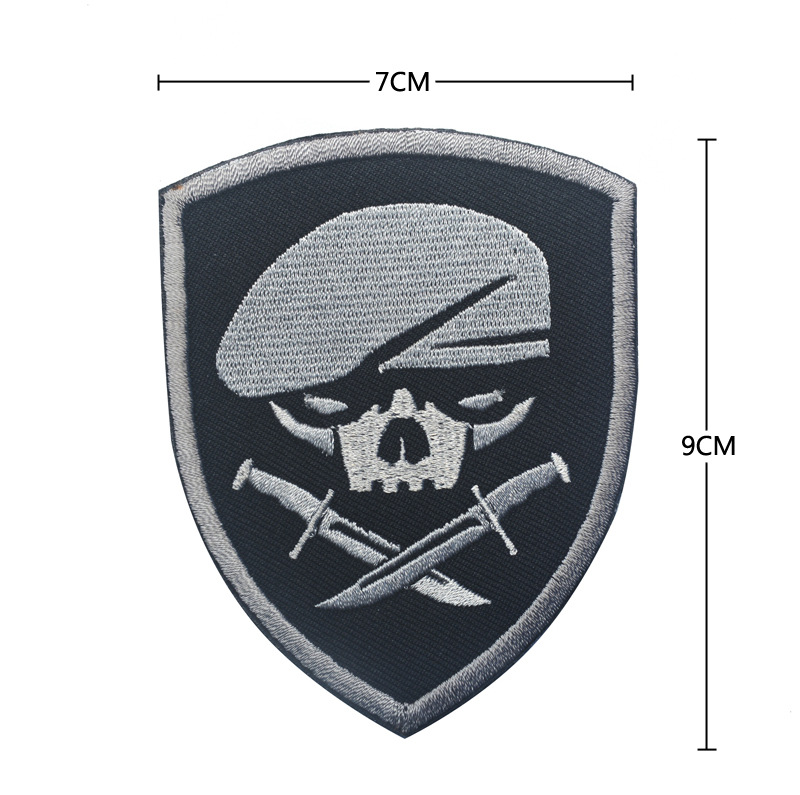 Cross-border spot Project Honor Medal of Honor epaulettes embroidered cloth badge military fan velcro badge