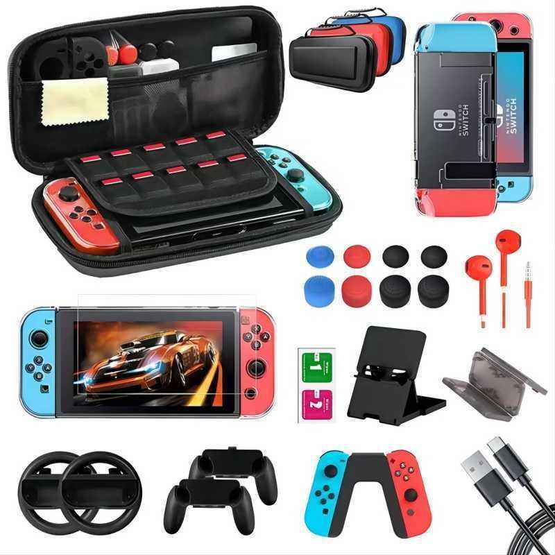 Switchゲーム機収納バッグnsハンドル保護カバーゲーム機収納ケースハンドバッグアクセサリー大セット|undefined