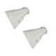 2 transparent upper covers