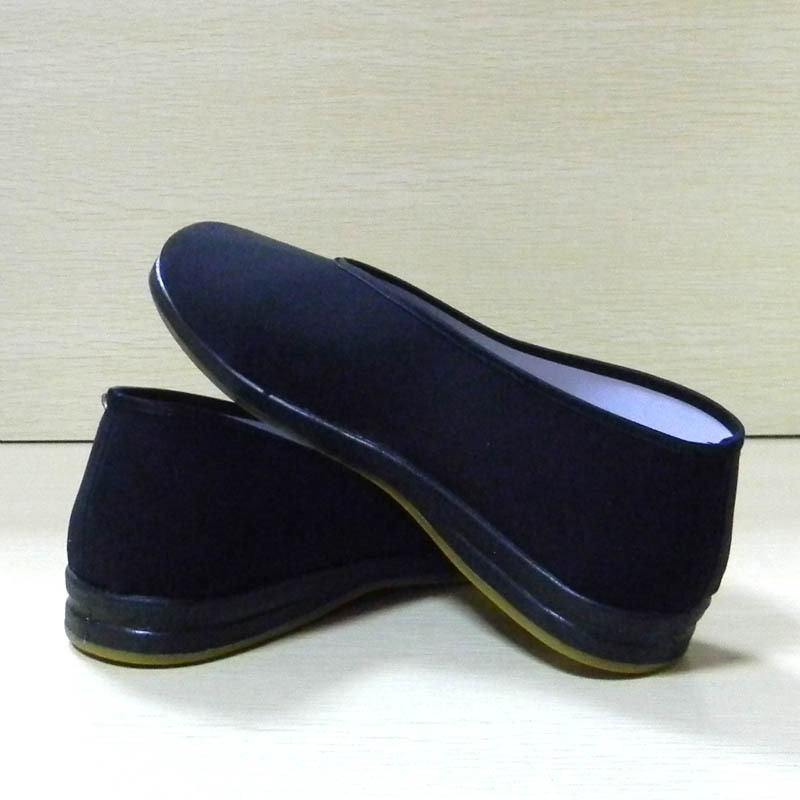Old Beijing cloth shoes men's and women's square dance shoes Children's adult stage performance cloth shoes round mouth elastic mouth Eighth Route Army