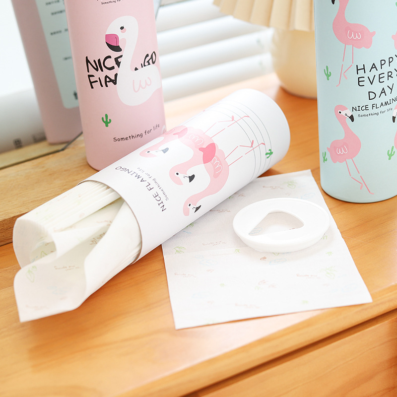 Cartoon printing cylinder car paper extraction fashion napkin raw wood pulp manufacturers wholesale support a generation of hair