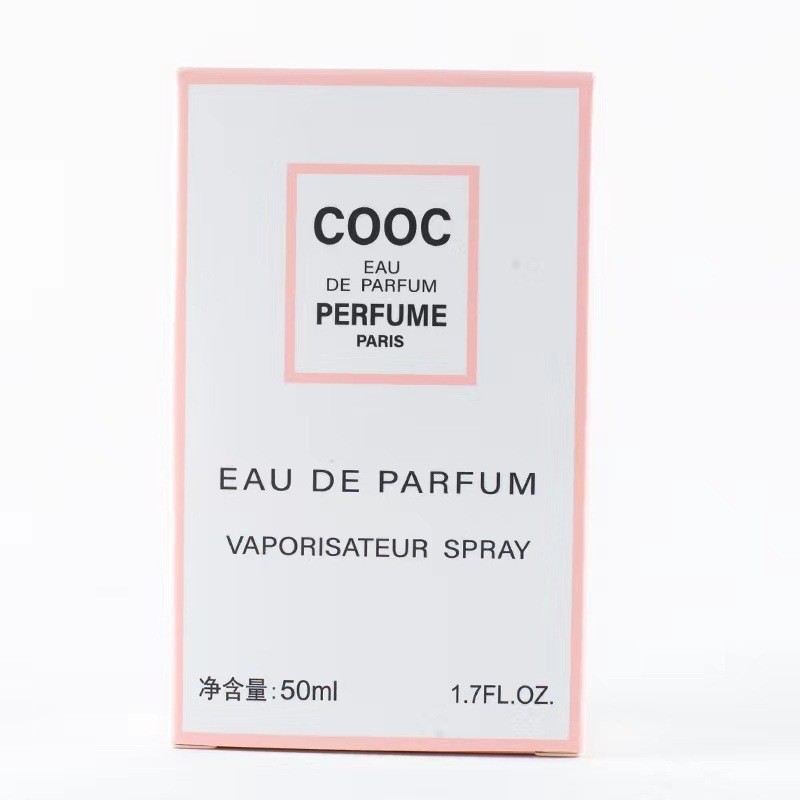 Cooc perfume ladies lasting light fragrance fresh natural feminine cocoa ladies 50ML niche perfume wholesale