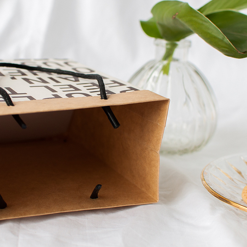 Gift Bag Portable Packaging Gift Bag Paper Bag Birthday Shoe Box Advanced Sense for Couple Tanabata Festival Packaging