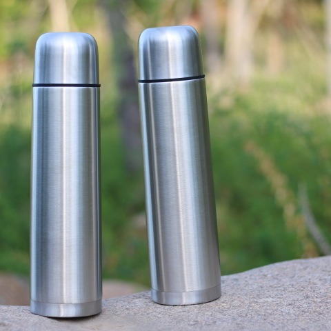 Bullet thermos 304 stainless steel thermos cold insulation double vacuum business cup large capacity gift outdoor