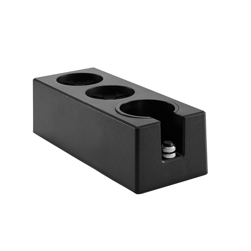 Coffee Powder Holder ABS Plastic Filling Holder Cloth Powder Press Coffee Handle Bracket Powder Hammer Storage Base