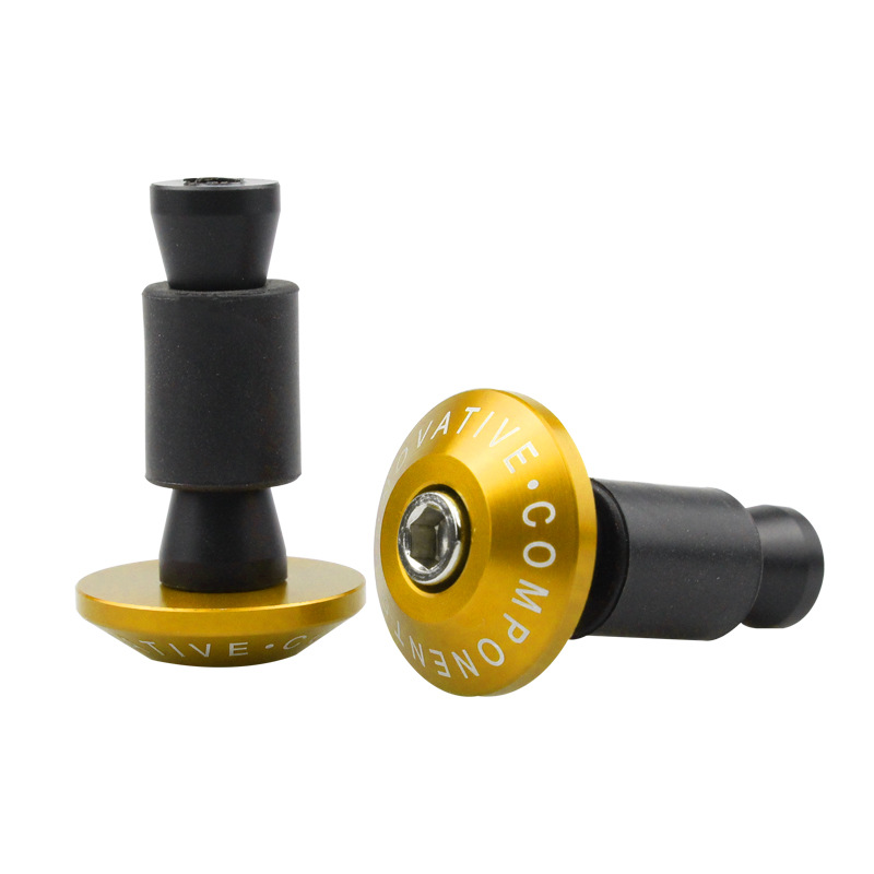 Motorcycle modification accessories handlebar plug handlebar plug large displacement street car sports car handlebar plug CNC aluminum alloy plug