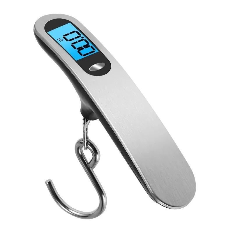 T-type stainless steel portable electronic scale portable portable scale mini scale luggage kitchen scale fishing grocery scale