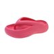 Thick-soled flip-flops women's summer poop-stepping feeling heighten outer wear non-slip sandals and slippers simple ins tide beach shoes seaside