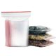 Thick pe ziplock bag transparent Zipper food preservation small jewelry size plastic sealing packaging bag in stock wholesale