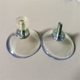 M4M5M6 screw with nut screw sucker 40mm thread nut cap 4cm PVC transparent plastic
