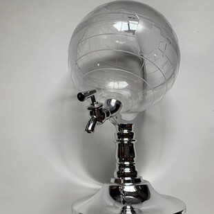 Globe wine rack fruit wine tower wine dispenser globe upside down wine cannon orchestration cup holder barreled beer
